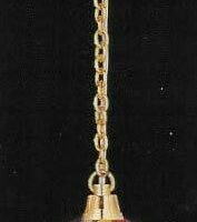 Tiffany Multi Colour Hanging Light  -  PPJ Miniatures
