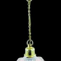 Hanging Daisy Celing Light  -  PPJ Miniatures