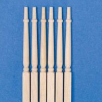 Square-based Spindles Pk 12  -  PPJ Miniatures