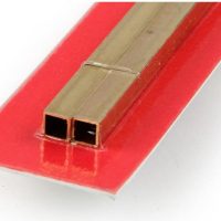 5mm Brass Square Tube  -  PPJ Miniatures