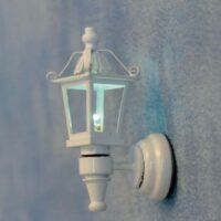 3v White Led Coach Lamp  -  PPJ Miniatures