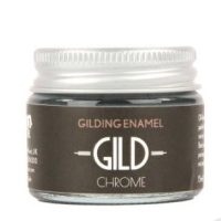 Gild Acrylic Enamel Paint Silver Chrome  -  PPJ Miniatures