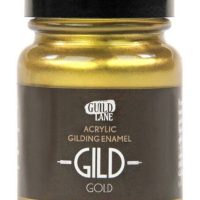Gild Acrylic Emanel Paint Gold  -  PPJ Miniatures
