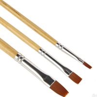 Guild Lane Flat Brush Set  -  PPJ Miniatures