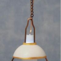 3v Hanging Hurrican Lamp  -  PPJ Miniatures