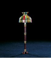 Tiffany Floor Lamp  -  PPJ Miniatures