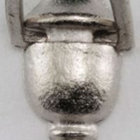 Working Door Knocker Nickel  -  PPJ Miniatures