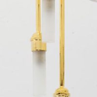 Modern 3 Way Hanging Light Tube Shades  -  PPJ Miniatures