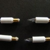 Grand Chandelier Bulbs/4  -  PPJ Miniatures