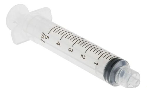 5mm Plastic Syringe  -  PPJ Miniatures